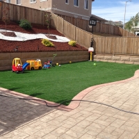 Faux Grass Thorntonville, Texas Lacrosse Playground, Backyard Design